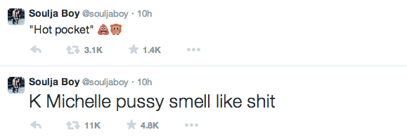 K. Michelle And Soulja Boy Twitter Beef 2