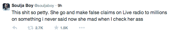 K. Michelle And Soulja Boy Twitter Beef 4