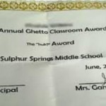 Teachers In Trouble For Handing Out 'Ghetto' Award