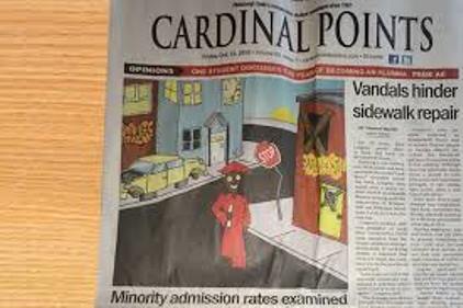 College Newspaper Apologizes For Printing Racist Cartoon